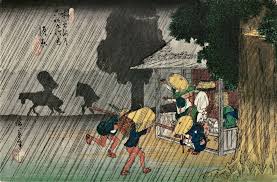 Matsuo Basho　　　　　　　Japan's　greatest poets　　 from the 17th century.