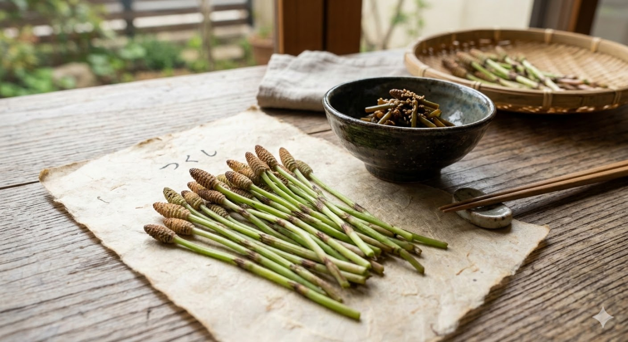 Japanese Spring Detox: The Art of Eating "Tsukushi"